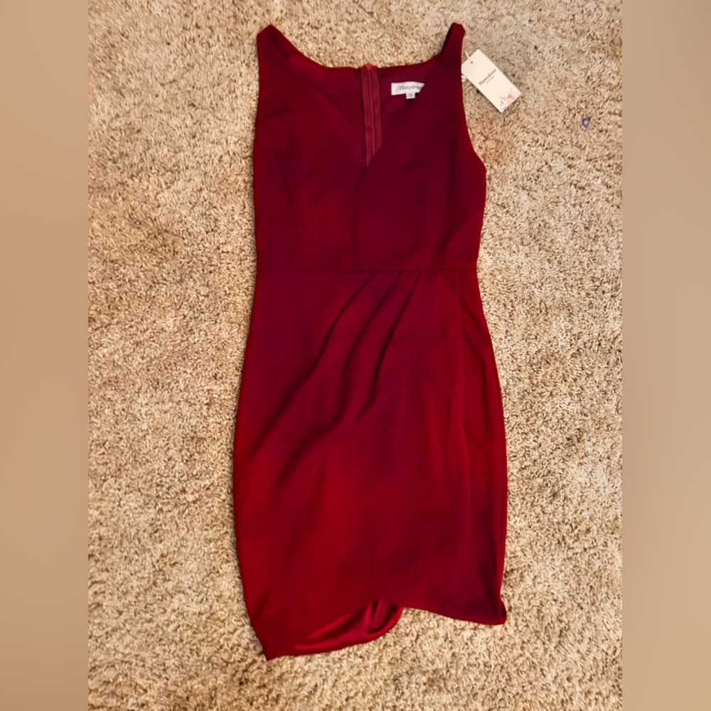 Maroon/burgundy dress